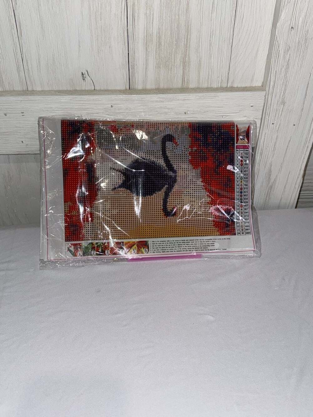 Black Swan 5D DIY Diamond Art Kit 30x40CM (b84)